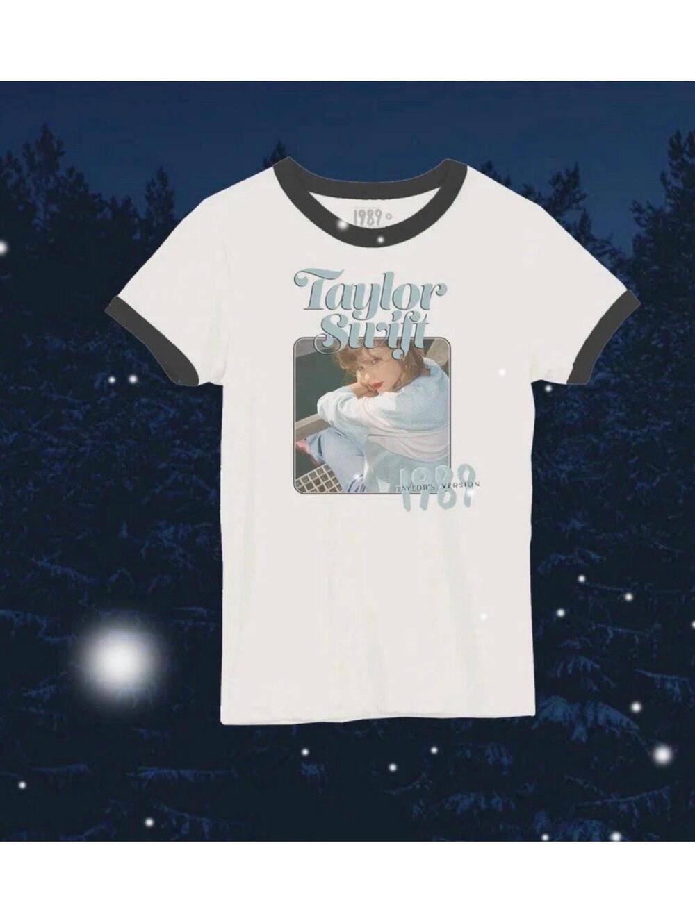Taylor Swift 1989 (Taylor’s Version) Photo Ringer T-shirt Small